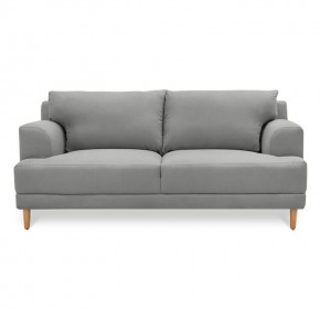 Sofa Tela Gris Claro Nuza | Sofá | salas